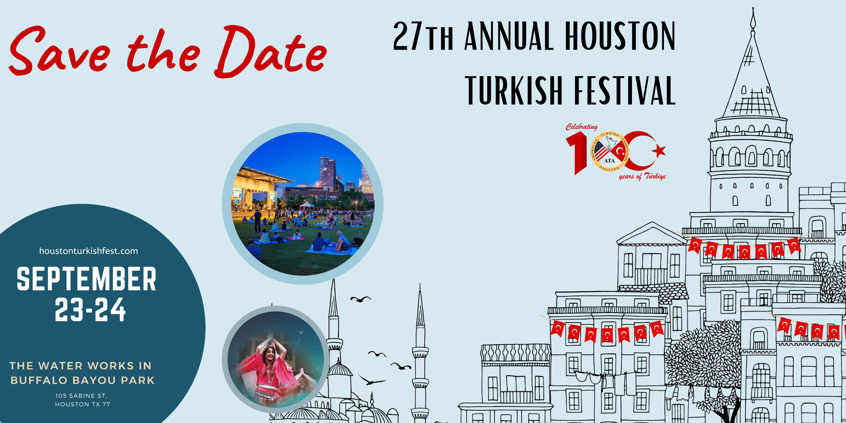 Festival Save the Date Flyer
