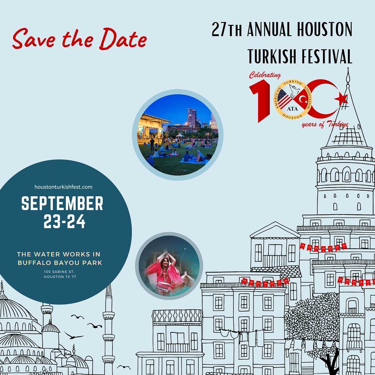 Festival Save the Date Flyer