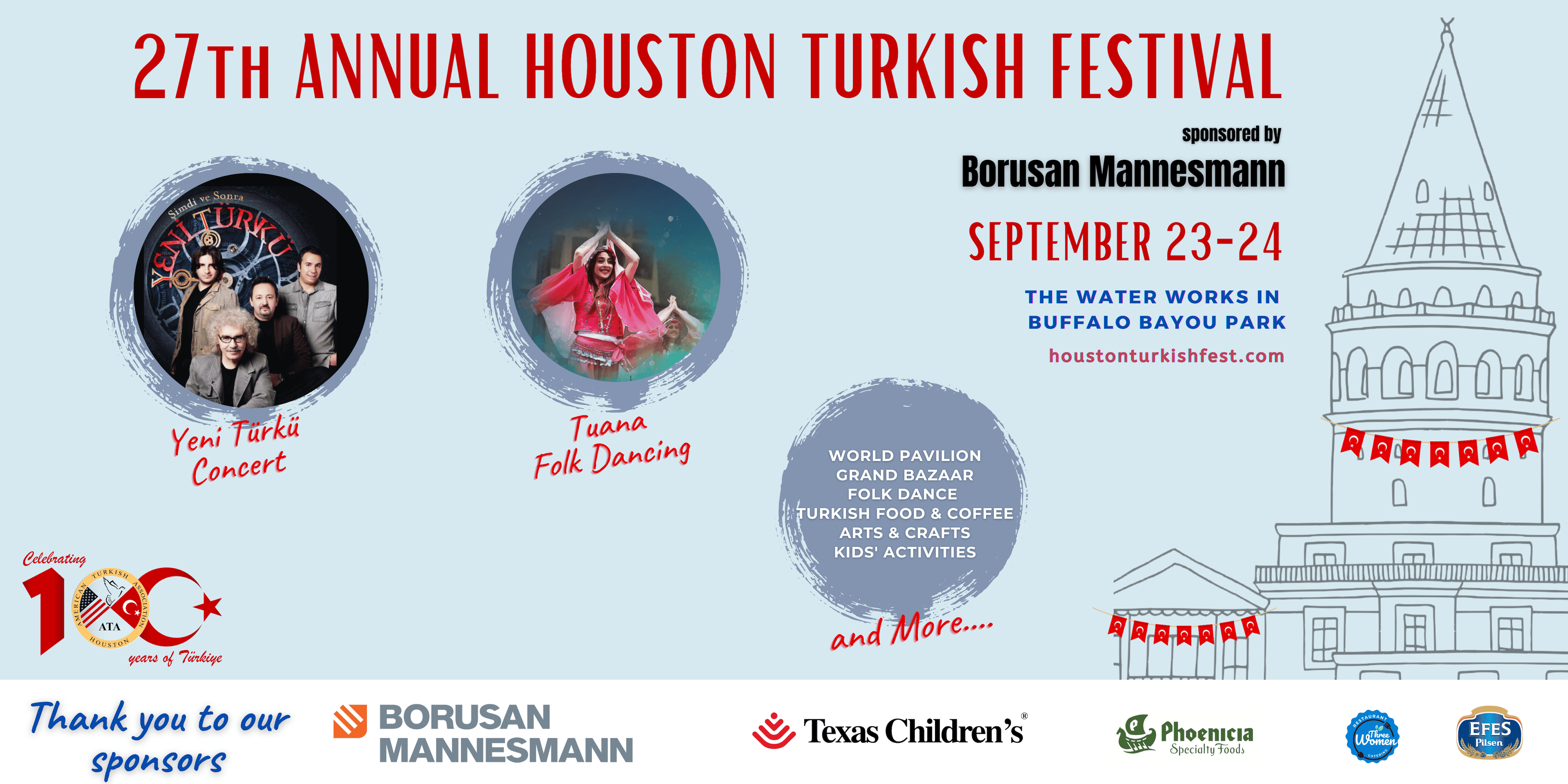 Houston Turkish Festival Flyer